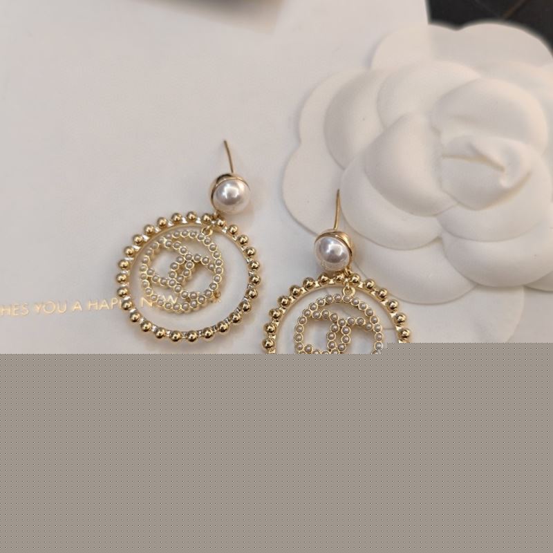 Ch*el earrings